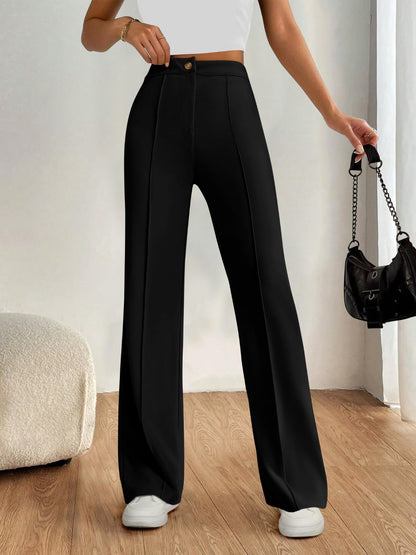 High Waist Wide Leg Pants