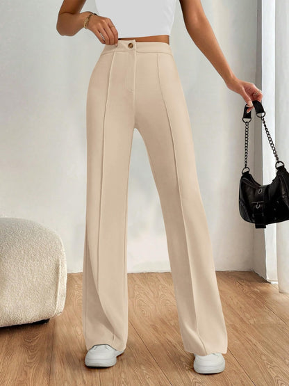 High Waist Wide Leg Pants